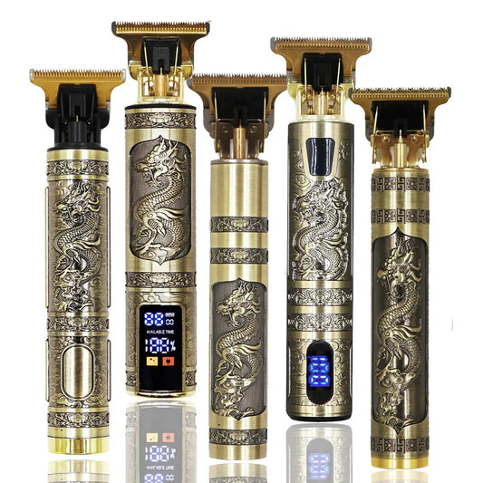 Vintage T9 Hair Trimmer For Men Dragon style