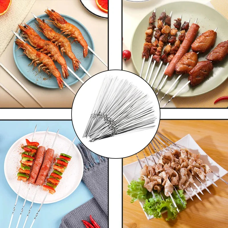 Stainless Steel Barbecue Skewer BBQ