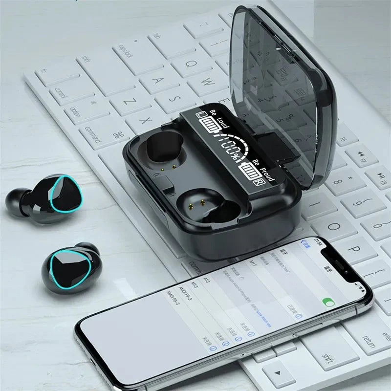 Original Brand New TWS Bluetooth Headphones 3500mAh with Charging Box