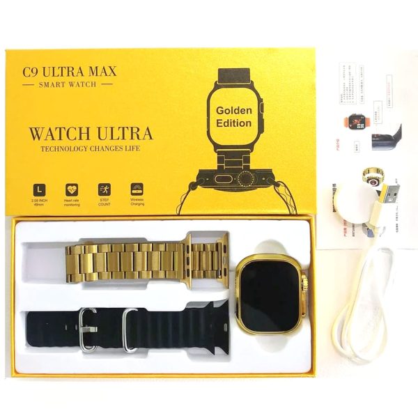 Ultra Pro Smart Watch Golden Edition with 50%OFF🌟.