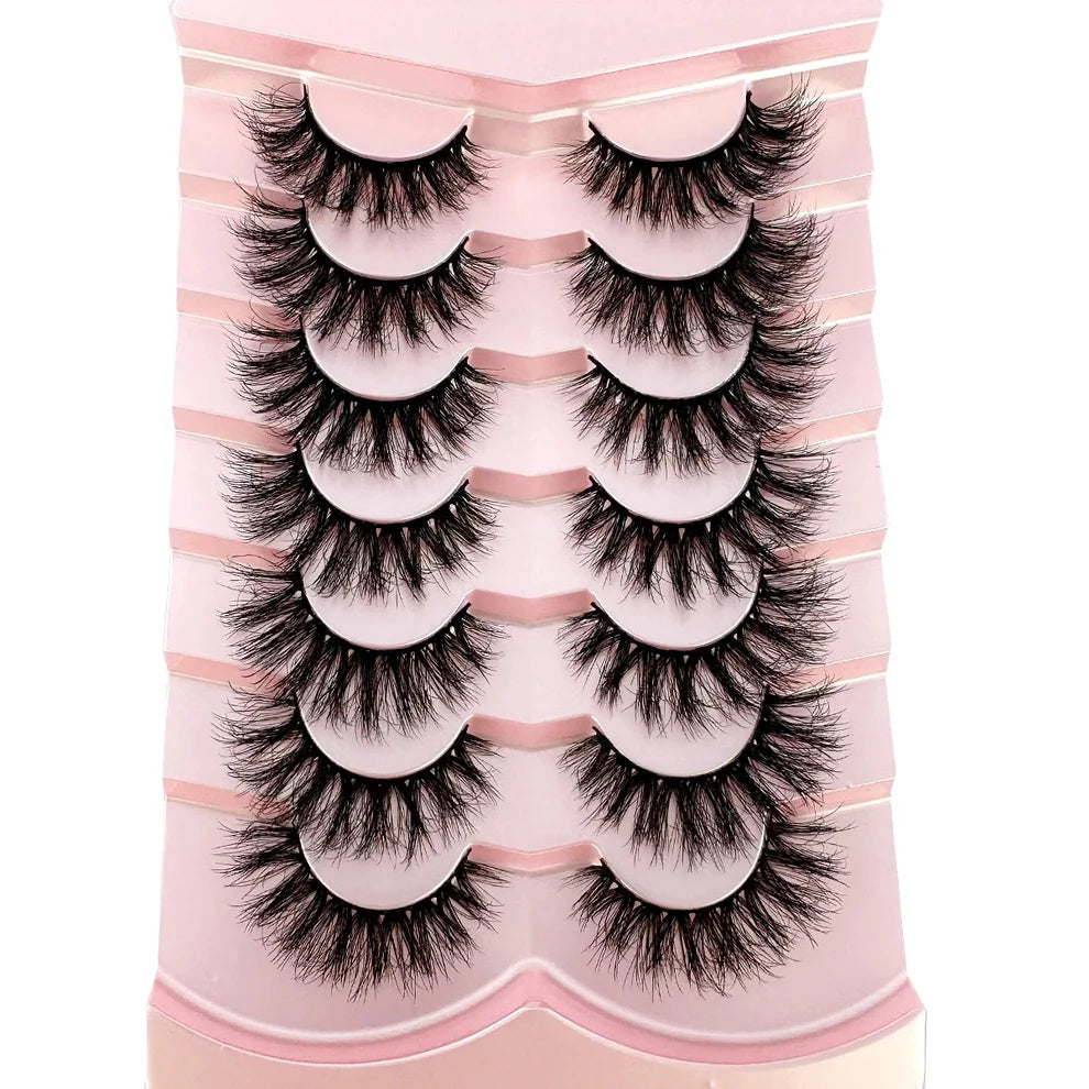 NEW Branded 7 pairs Classic 3D Volume Lashes