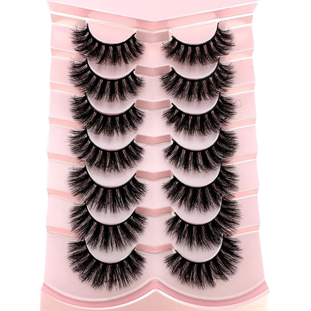 NEW Branded 7 pairs Classic 3D Volume Lashes