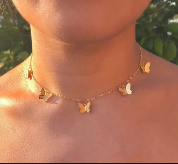 Butterfly Necklace – Graceful Elegance in Every Flutter 🦋