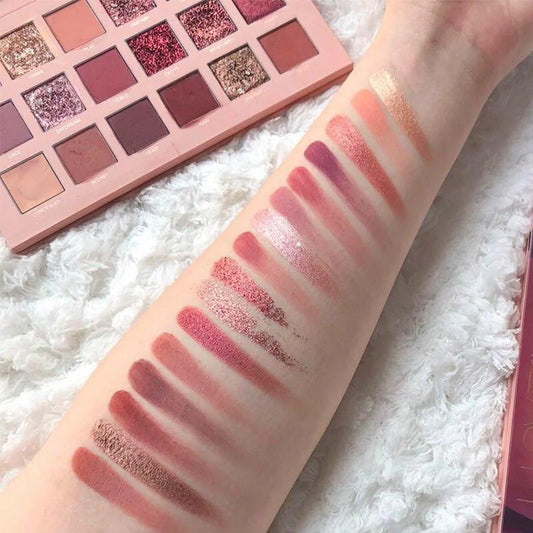 18 Shade Matte Waterproof Nude Eyeshadow Palett